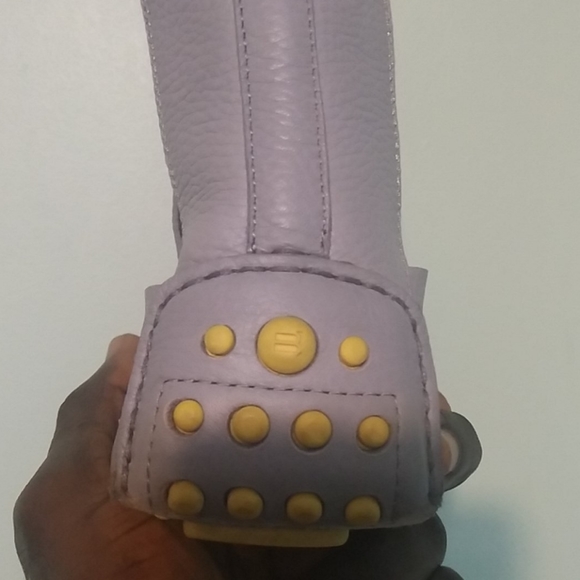 BALENCIAGA PARIS 43/44  LEATHER HI SLIP-ON LOAFER - Picture 4 of 4